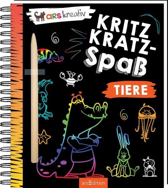 arsEdition | Kritzkratz-Spaß Tiere