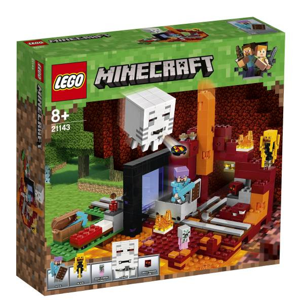 Lego Minecraft | Netherportal | 21143