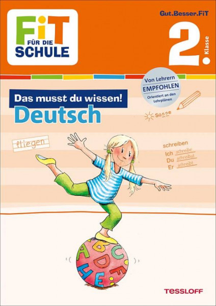 Tessloff Verlag | FiT FÜR DIE SCHULE: Das musst du wissen! Deutsch 2. Klasse