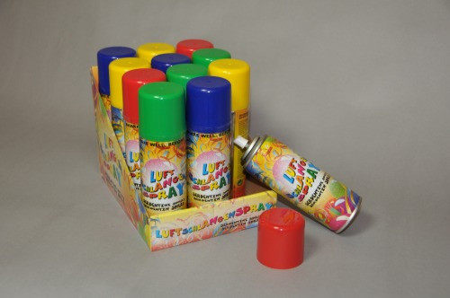 Erfurth Scherzartikel | Luftschlangenspray, 100 ml | 8