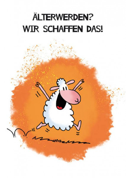 Rannenberg und Friends | Postkarte "Wir schaffen das"