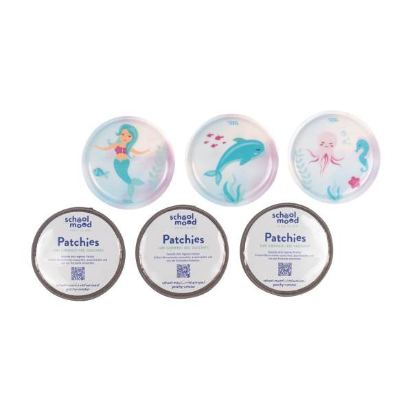 School Mood | 6er Patchy-Set Meerjungfrau