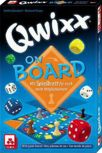 Nürnberger-Spielkarten-Verlag | Qwixx On Board International | 4093