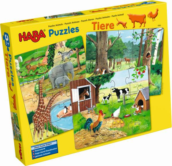 Haba | HABA-Puzzles Tiere | 4960