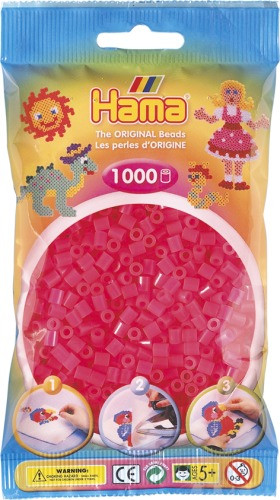 HAMA: Perlen, Fuchsia