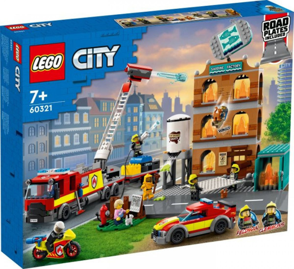 LEGO® | City Feuerwehreinsatz mit Löschtruppe