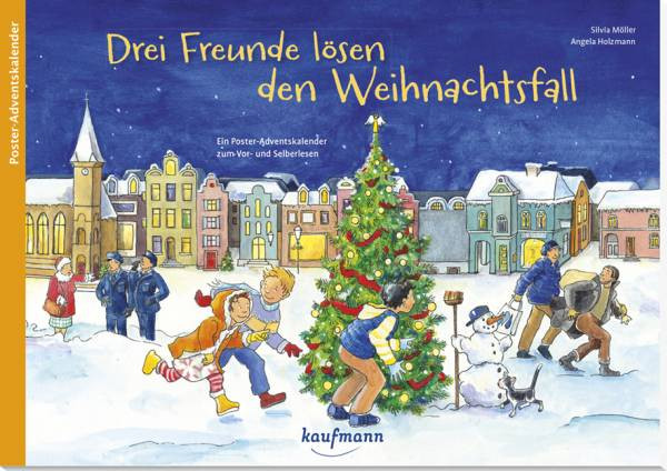 Kaufmann-Verlag | Adventskalender | Drei Freunde lösen den Weihnachtsfall