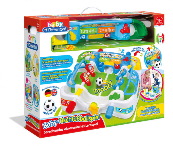 Clementoni | Baby-Tischfußballspiel | 59003