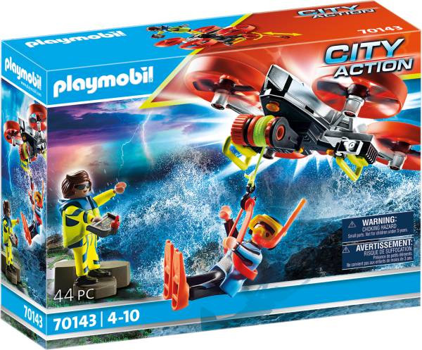 Playmobil | Seenot: Taucher-Bergung mit Rettungsdrohne | 70143