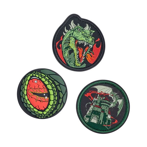 DERDIEDAS | WECHSELBUTTONS 3-TLG. BASILISK | 8401159