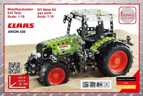 RCEE | JUNIOR SERIES-Claas Arion 430 1:16 | 10062