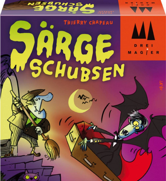 Schmidt-Spiele | Drei Magier® Kartenspiel | Särge schubsen