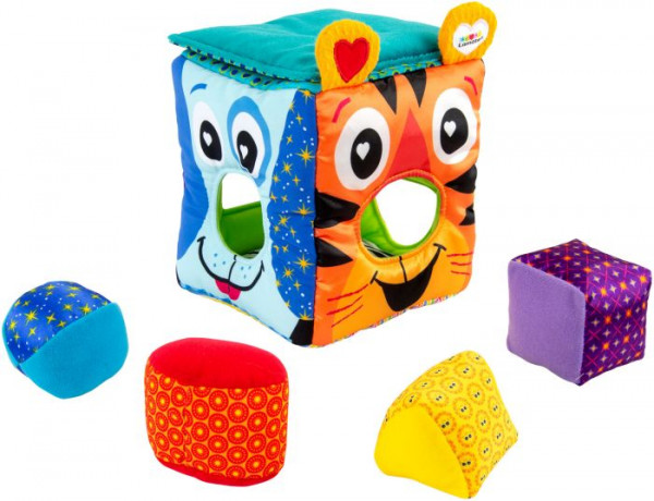 TOMY | Lamaze Sortierwürfel mit Tieren | L27249