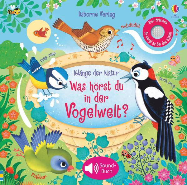 Usborne | Klänge der Natur: Was hörst du in der Vogelwelt?
