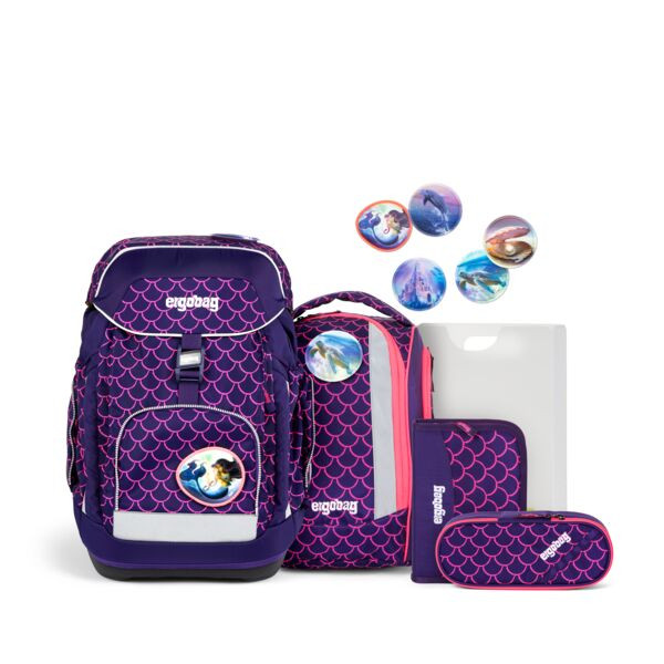 Ergobag | maxi-set | PerlentauchBär | Schulranzen Set