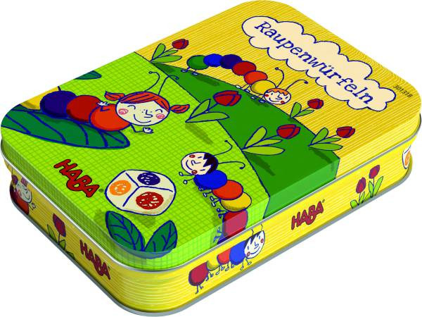 HABA | Dosenspiele | Raupenwürfeln | 301318
