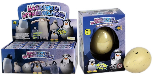 FUN TRADING | Magisches Ei Pinguin 1 Stück | 4628
