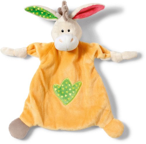 Nici | Schmusetuch Esel 25x25 cm | 39241